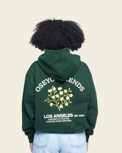 Heritage Season 1 Hoodie - Forest Green/Dandelion Yellow